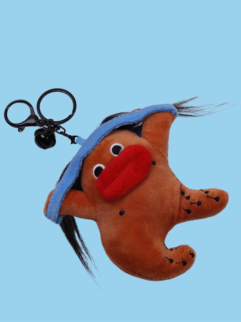 Jazzy Lips Duck Bell Clip