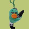 Funky Guitar Duck Keychain
