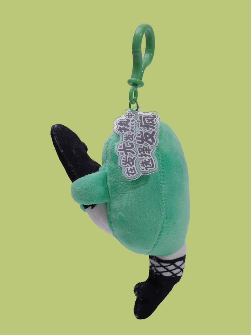 Funky Guitar Duck Keychain
