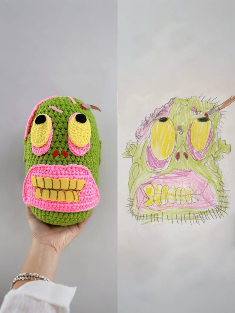 Custom Painted Amigurumi
