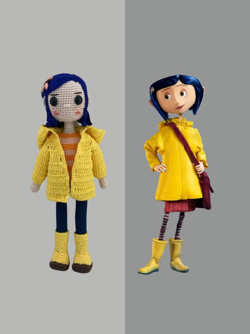 Handmade Game & Anime Crochet Dolls
