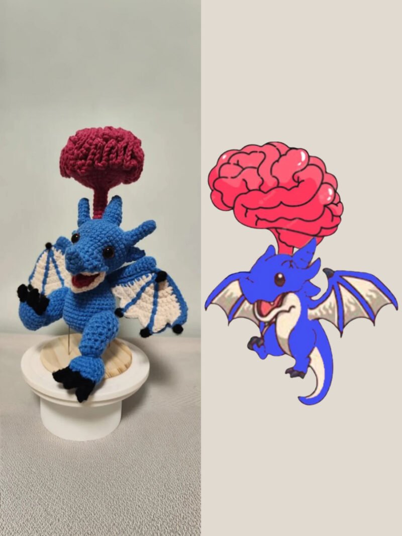 Custom Painted Amigurumi