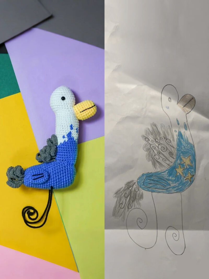 Custom Painted Amigurumi