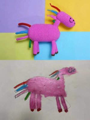 Custom Painted Amigurumi