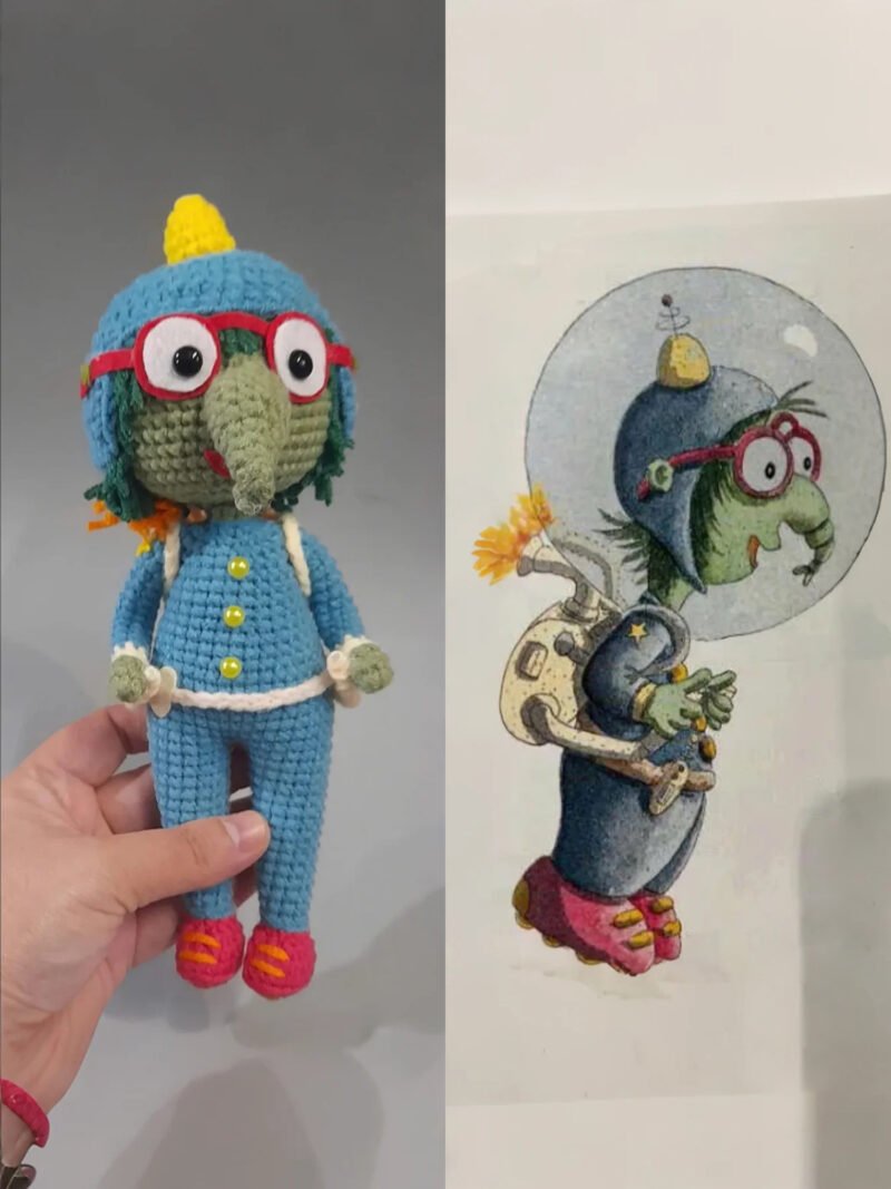Custom Painted Amigurumi