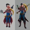 Handmade Game & Anime Crochet Dolls